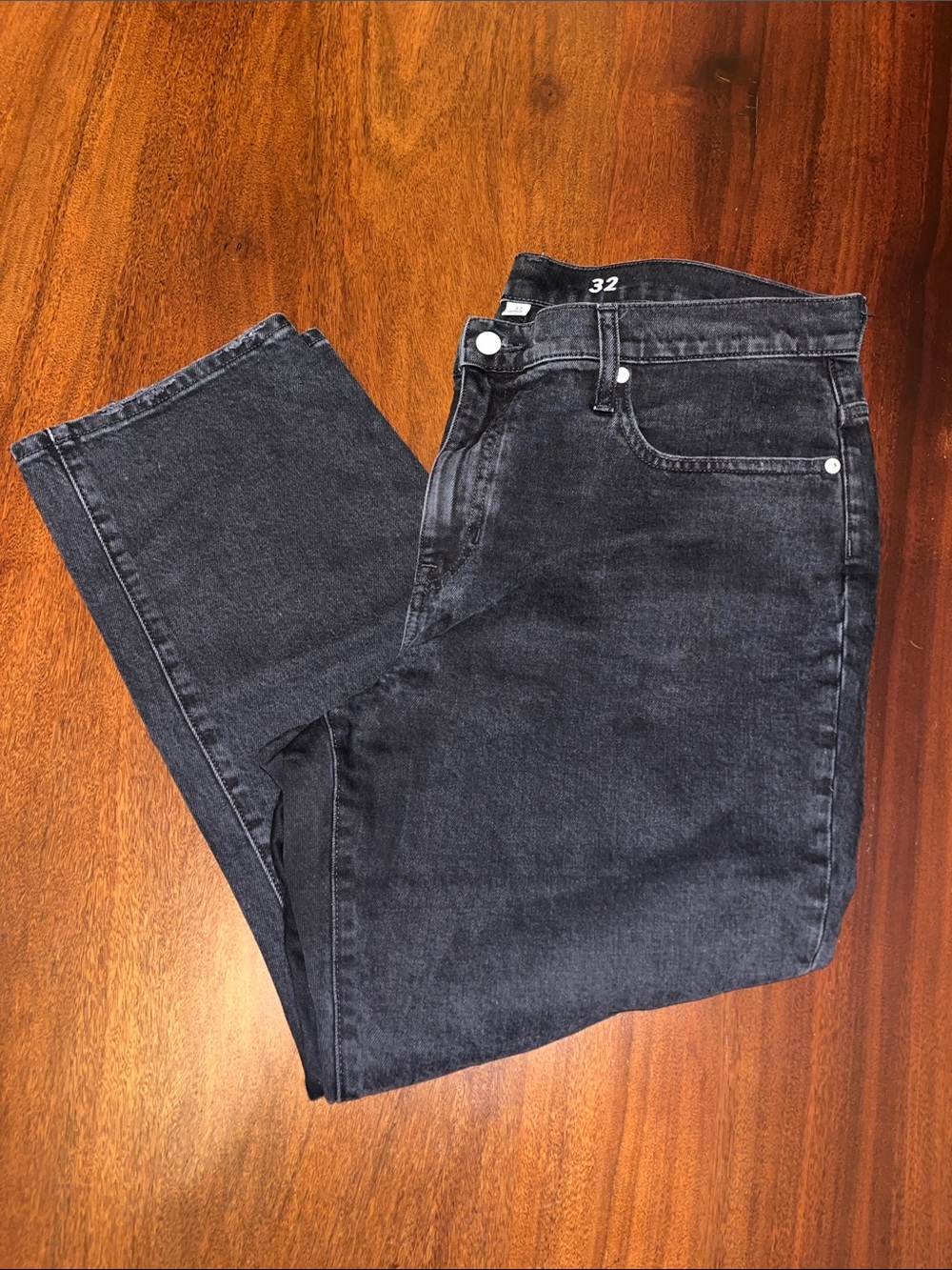 J. Crew Slim Boyfriend Jean in Charcoal - Size 32